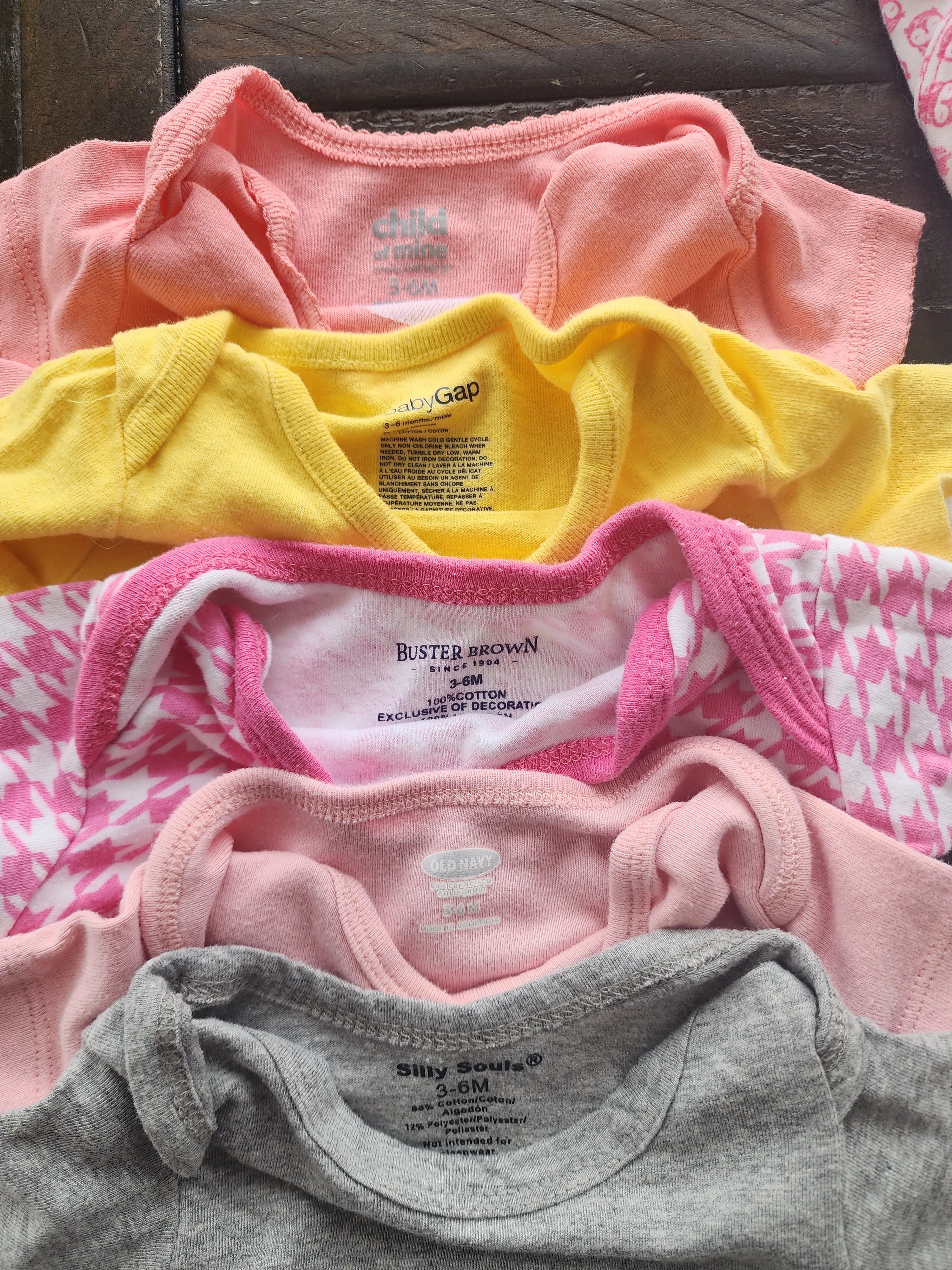 3-6M onesies. Short sleeve summer bundle. , Kids 6 Month (3-6M)