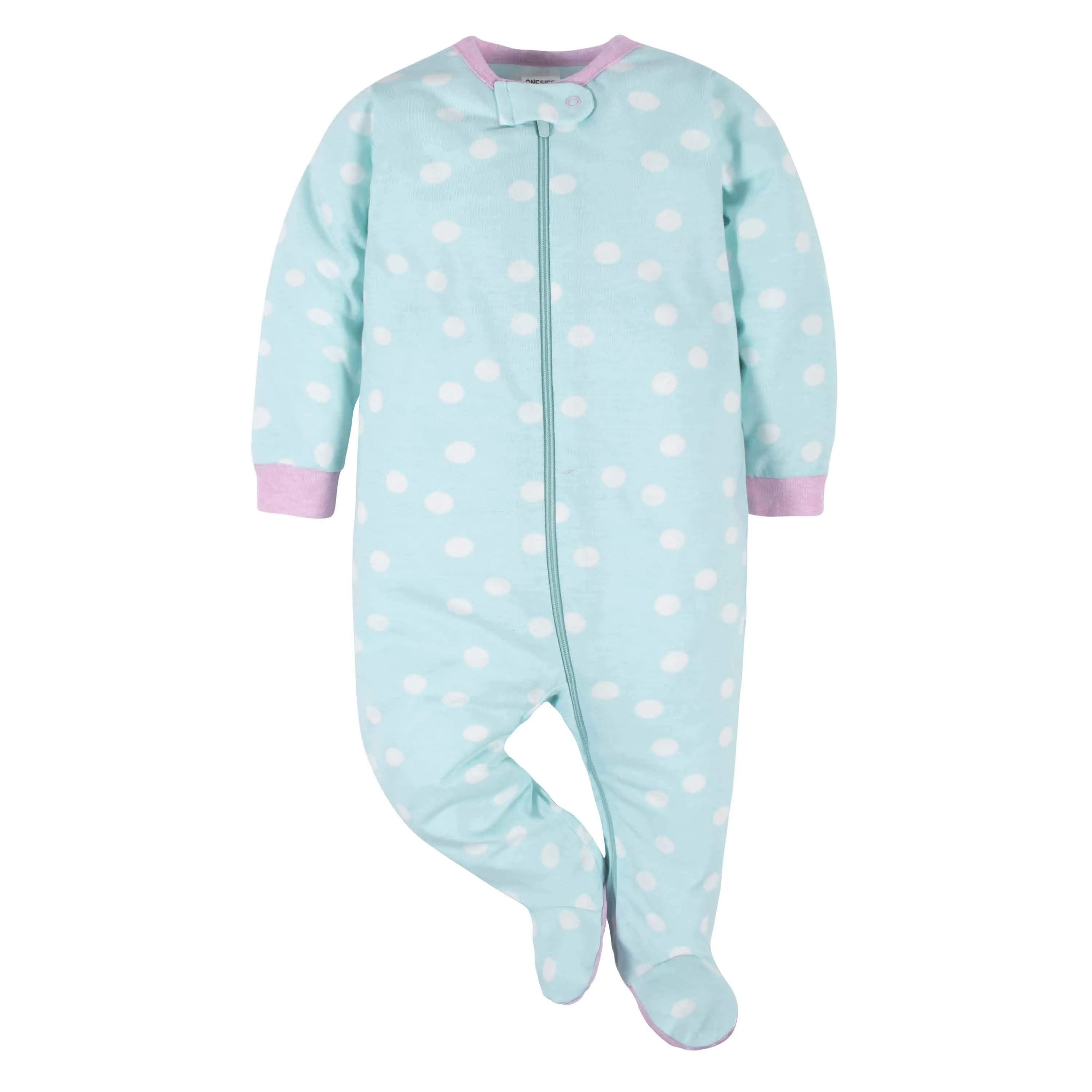 6-Piece Baby Girls Cuddly & Cat Onesies® Brand Bodysuit & Sleep N' Play Set