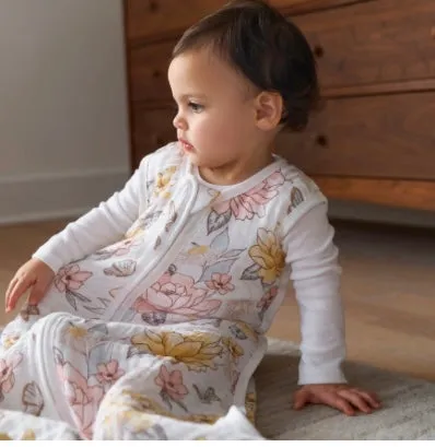 Aden & Anais Earthly Organic Muslin Sleepsack (Tog 1.0) in Earthy Floral Print
