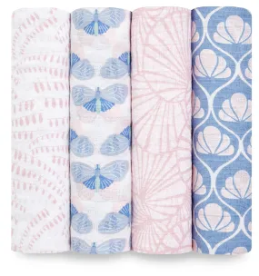 Aden   Anais Classic Swaddle Wraps, 4 Pack - Deco
