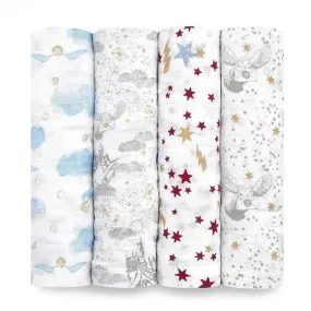 Aden   Anais - Swaddles Harry Potter 4 Pack