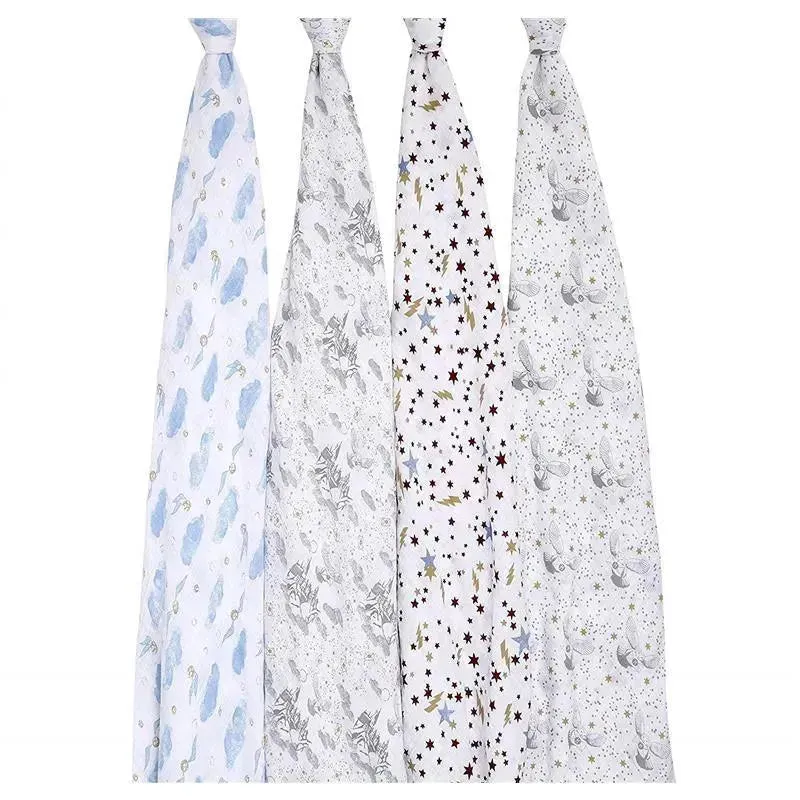 Aden   Anais - Swaddles Harry Potter 4 Pack