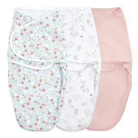 Aden and Anais 3 Pack Swaddle Wrap - Fairy Tale Flowers