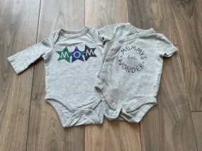 All About Mom Onesies 0-3 Months, Kids 3 Month (0-3M)