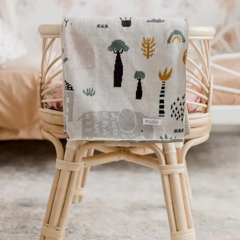 Asher Animals Baby Blanket