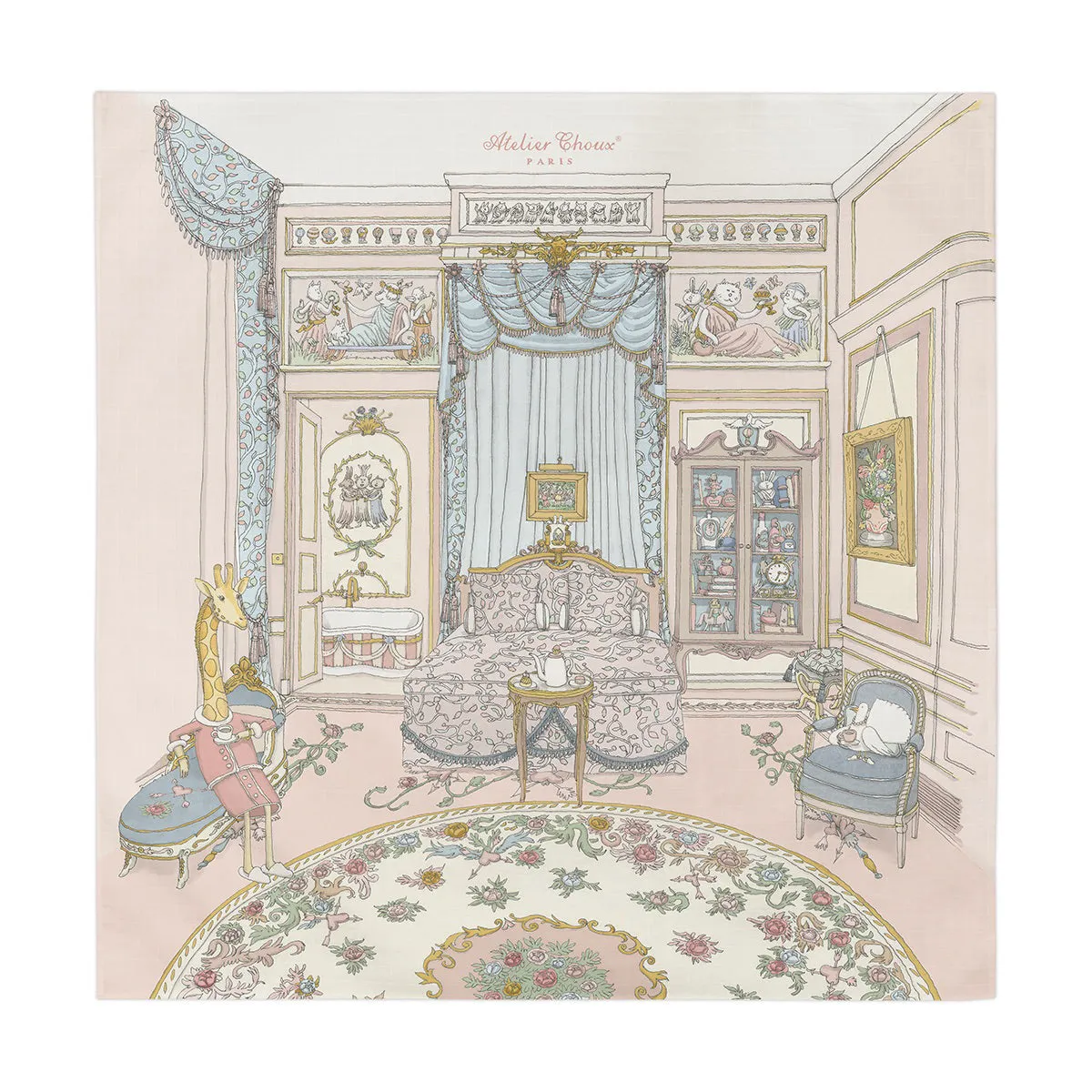Atelier Choux Muslin French Bedroom