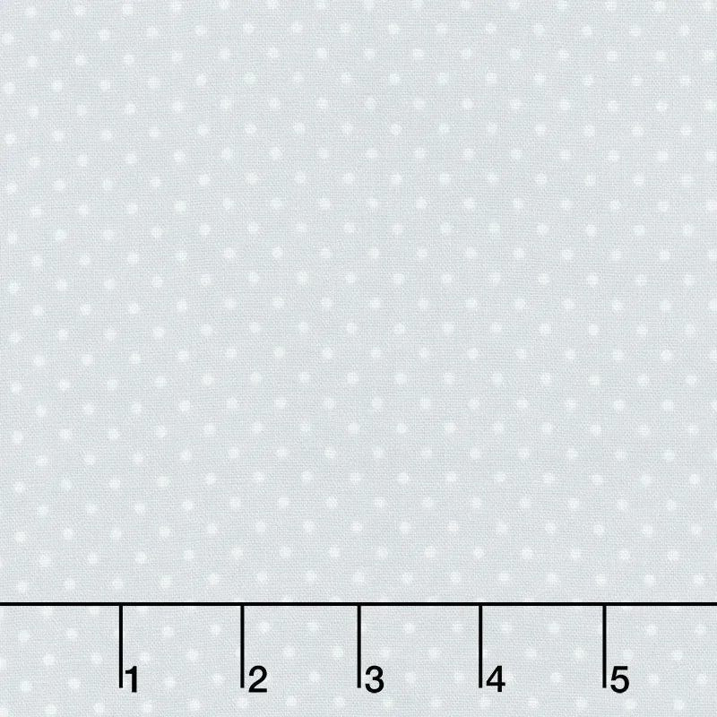 Baby Basics Double Gauze - Dots Grey Yardage