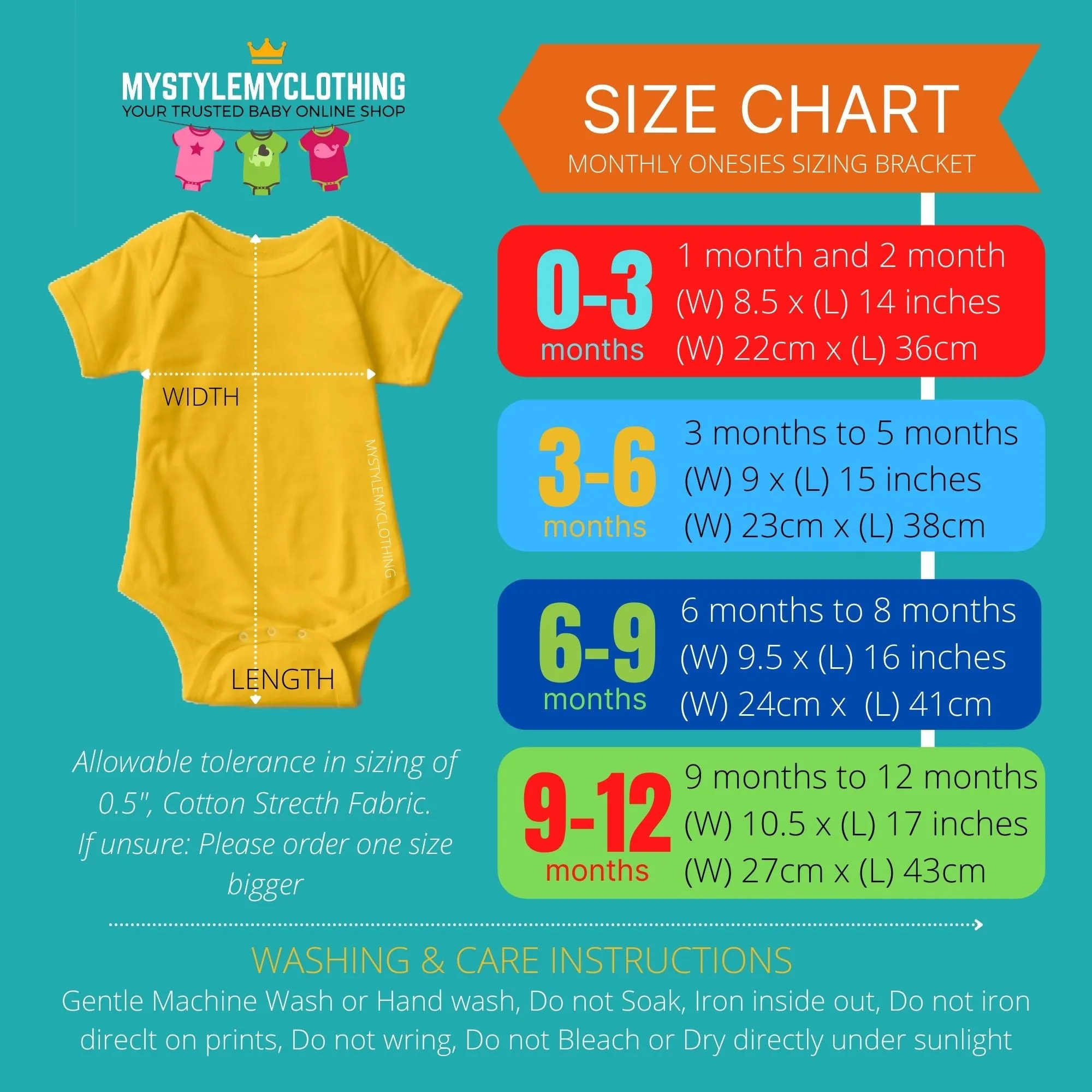 Baby Custom Monthly Onesies - Cursive Boys