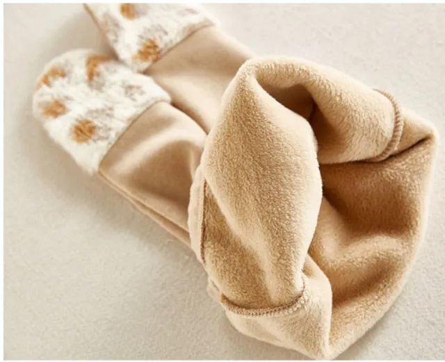 Baby Fury Plush Bodysuit 3M-3T
