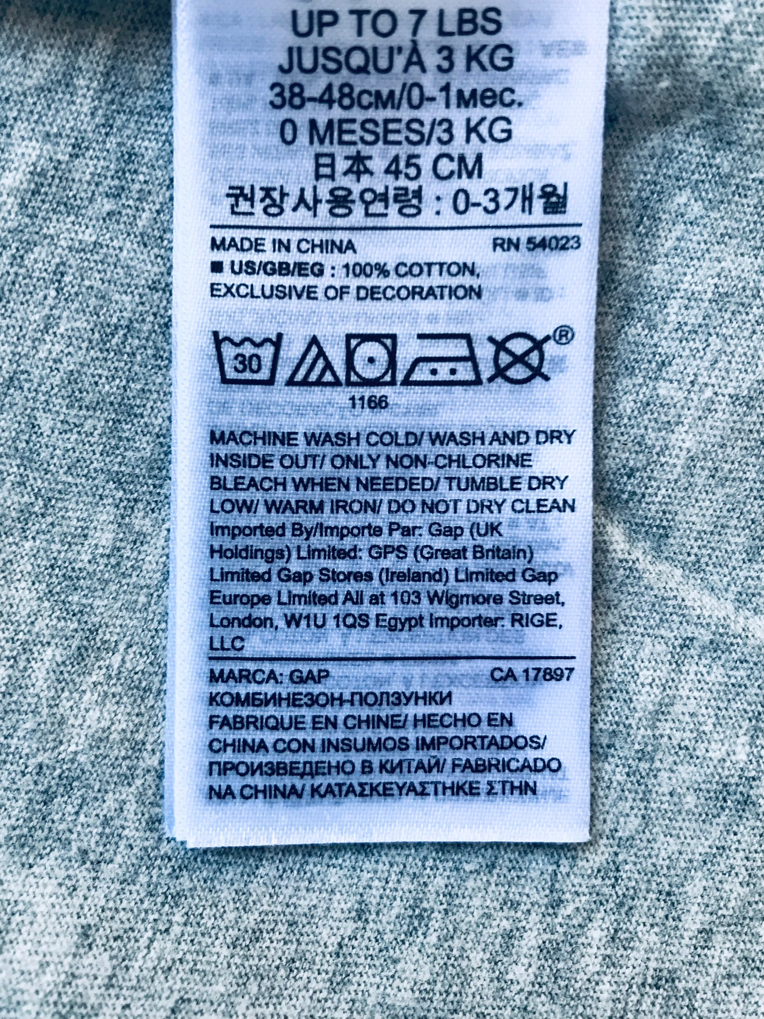 Baby Gap Star Romper, Kids Newborn