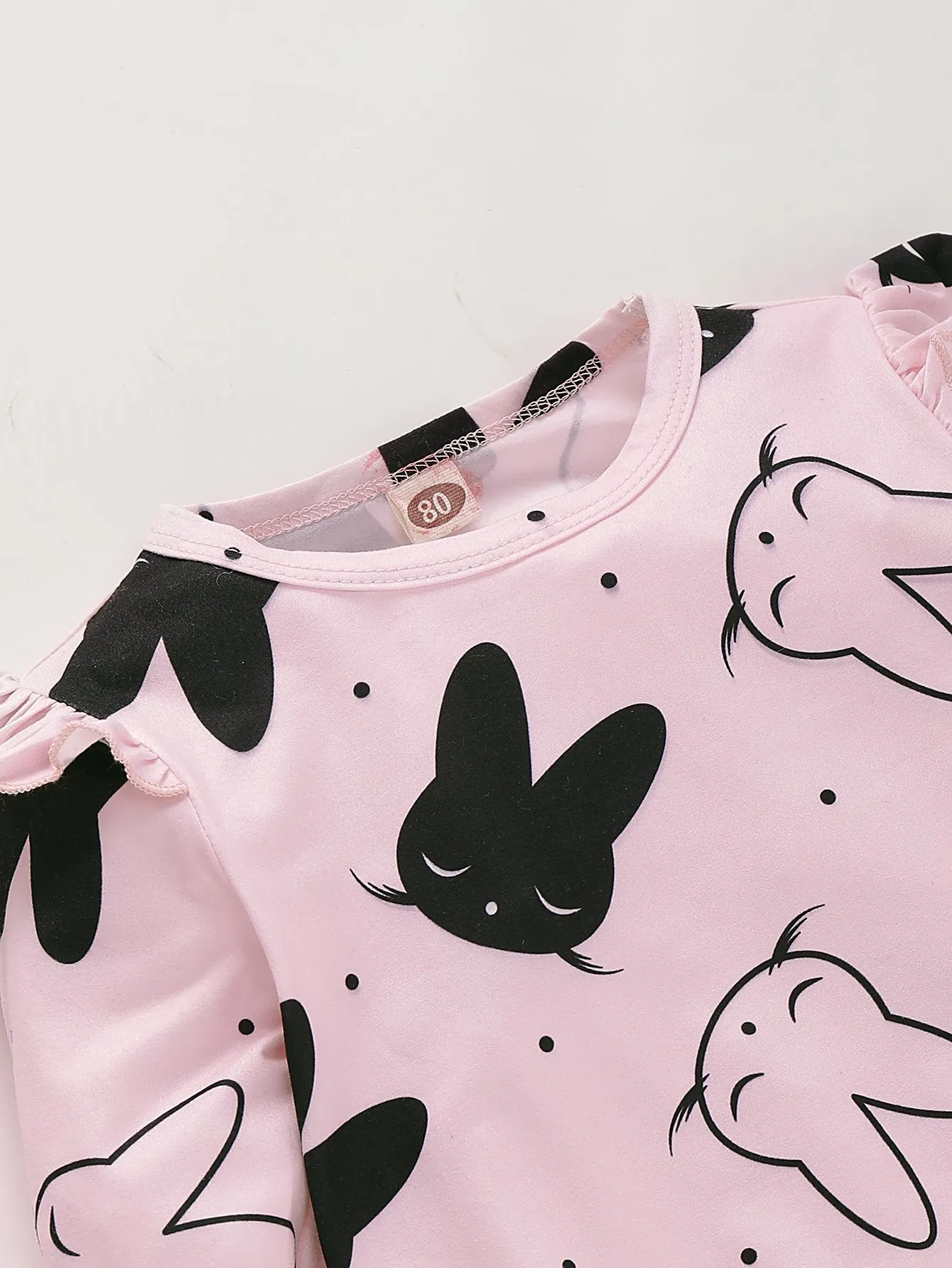 Baby girl casual Animal & rabblt Rompers & Bodysuits