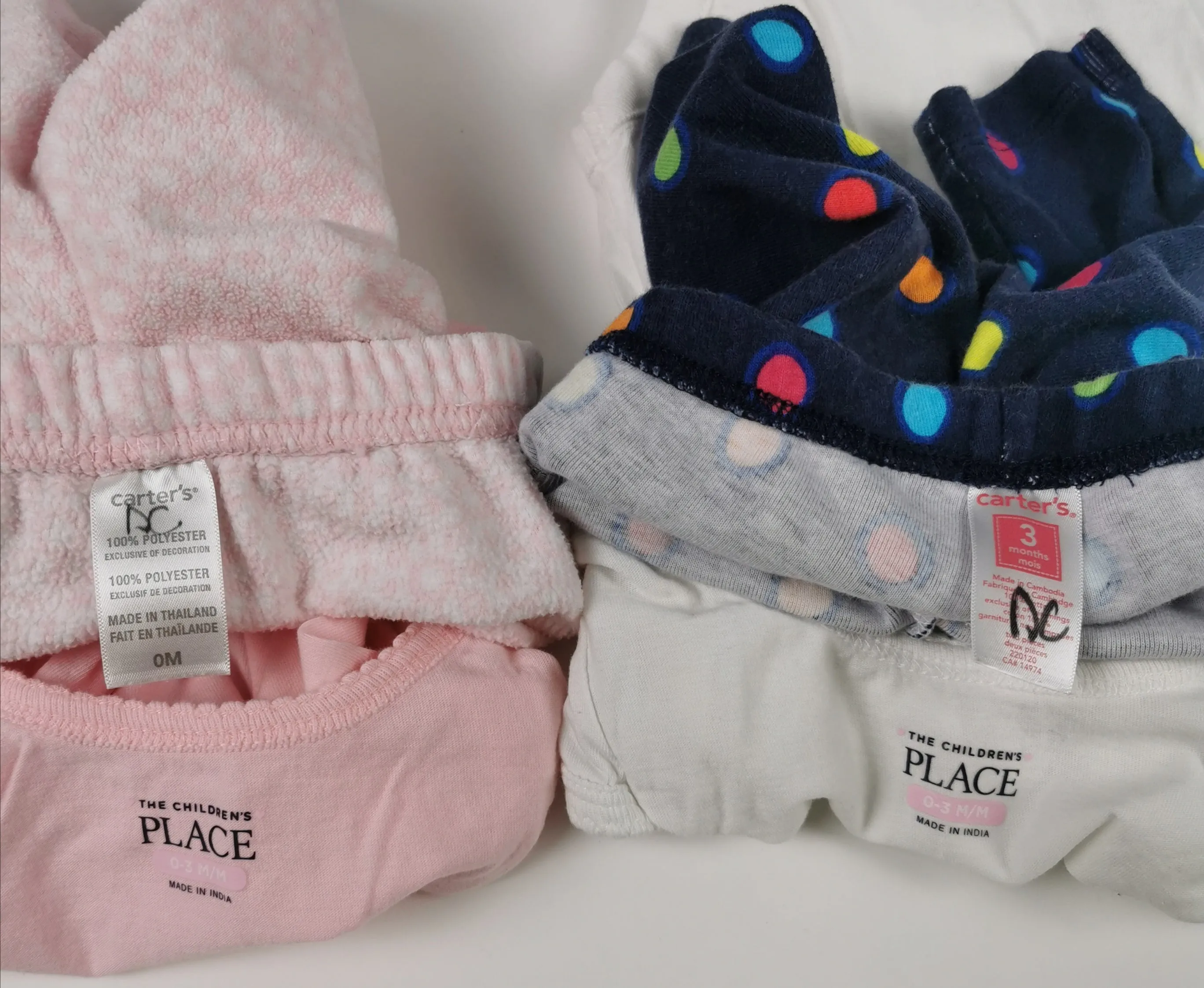 BABY GIRL SIZE 0/3 MONTHS - 4 Piece Mix N Match Outfits VGUC B21