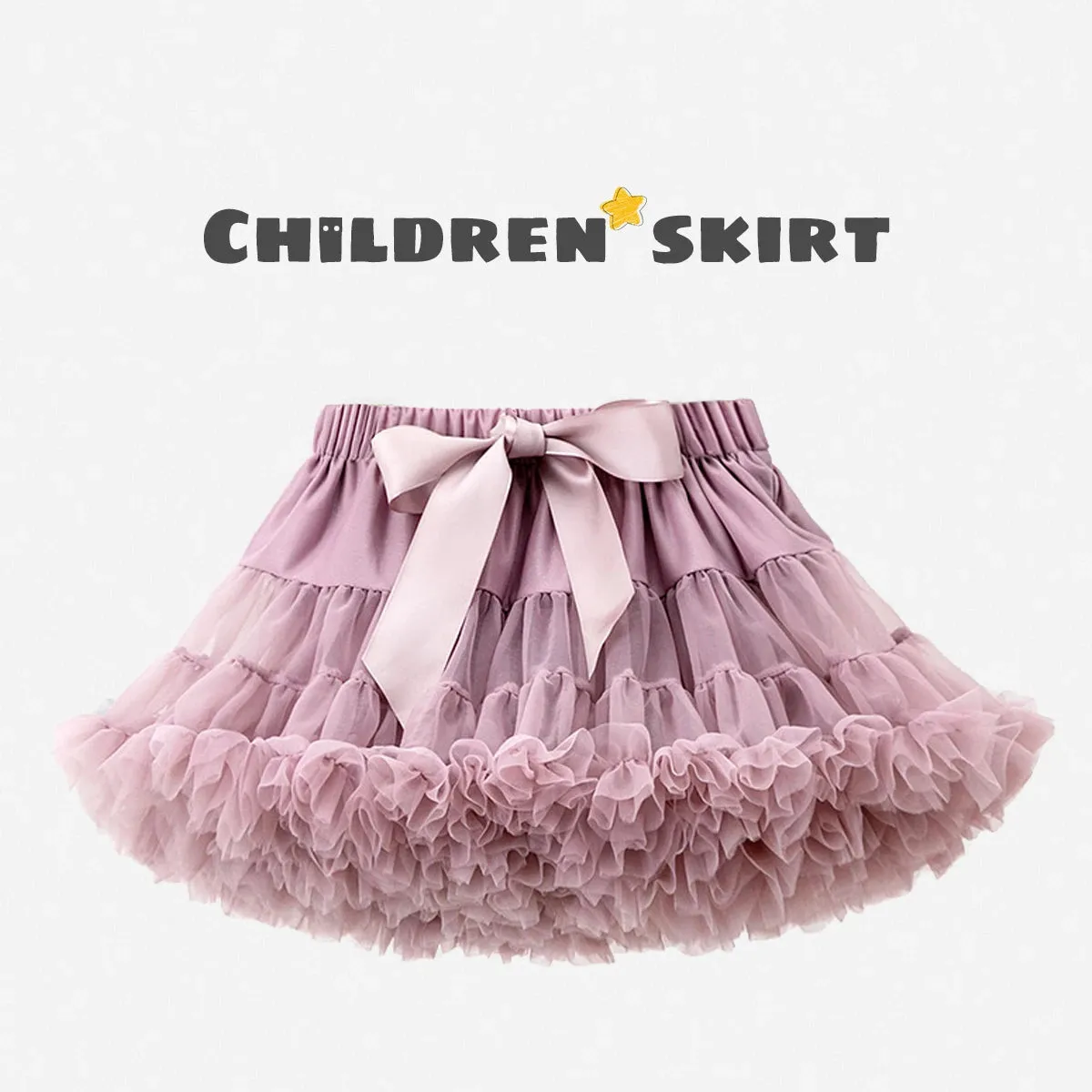 Baby Girls Fluffy Ballerina Pettiskirt