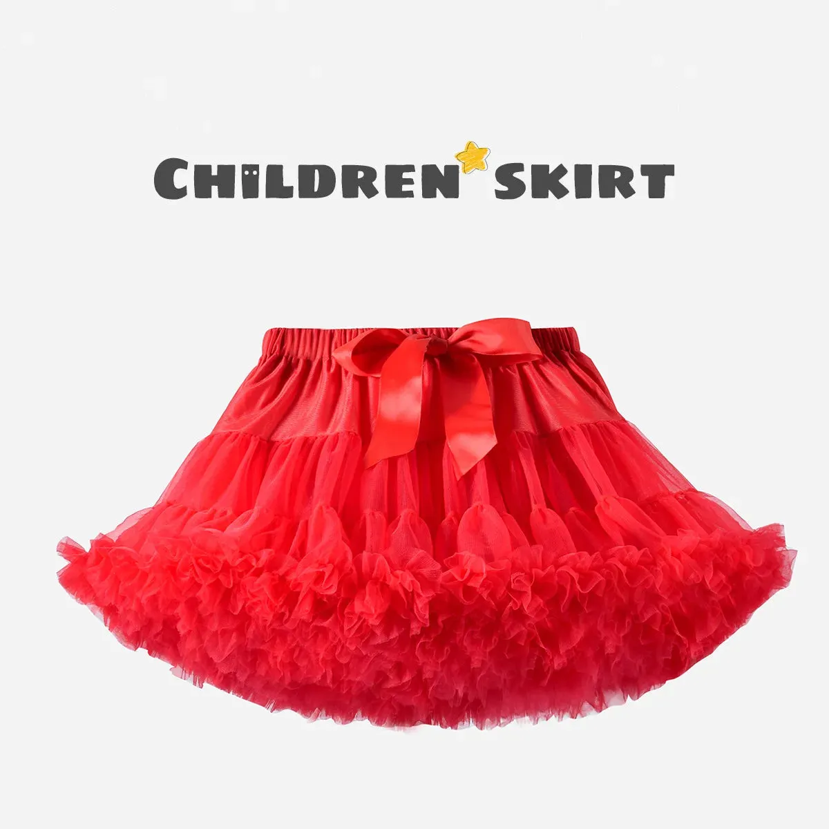 Baby Girls Fluffy Ballerina Pettiskirt