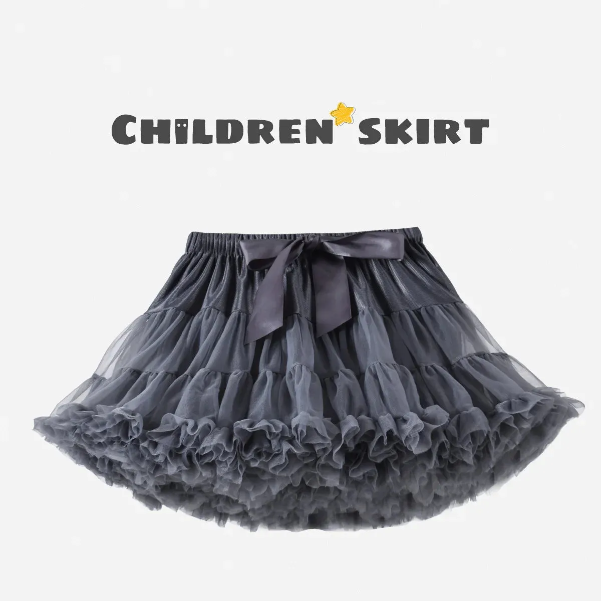 Baby Girls Fluffy Ballerina Pettiskirt