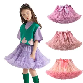 Baby Girls Fluffy Ballerina Pettiskirt