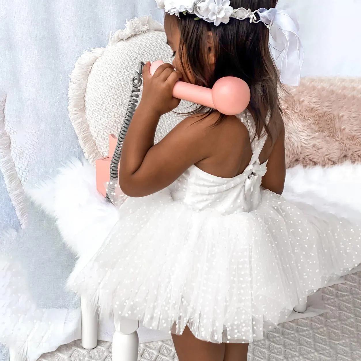 Baby Girls Polka dots Rompers Wholesale 24040948