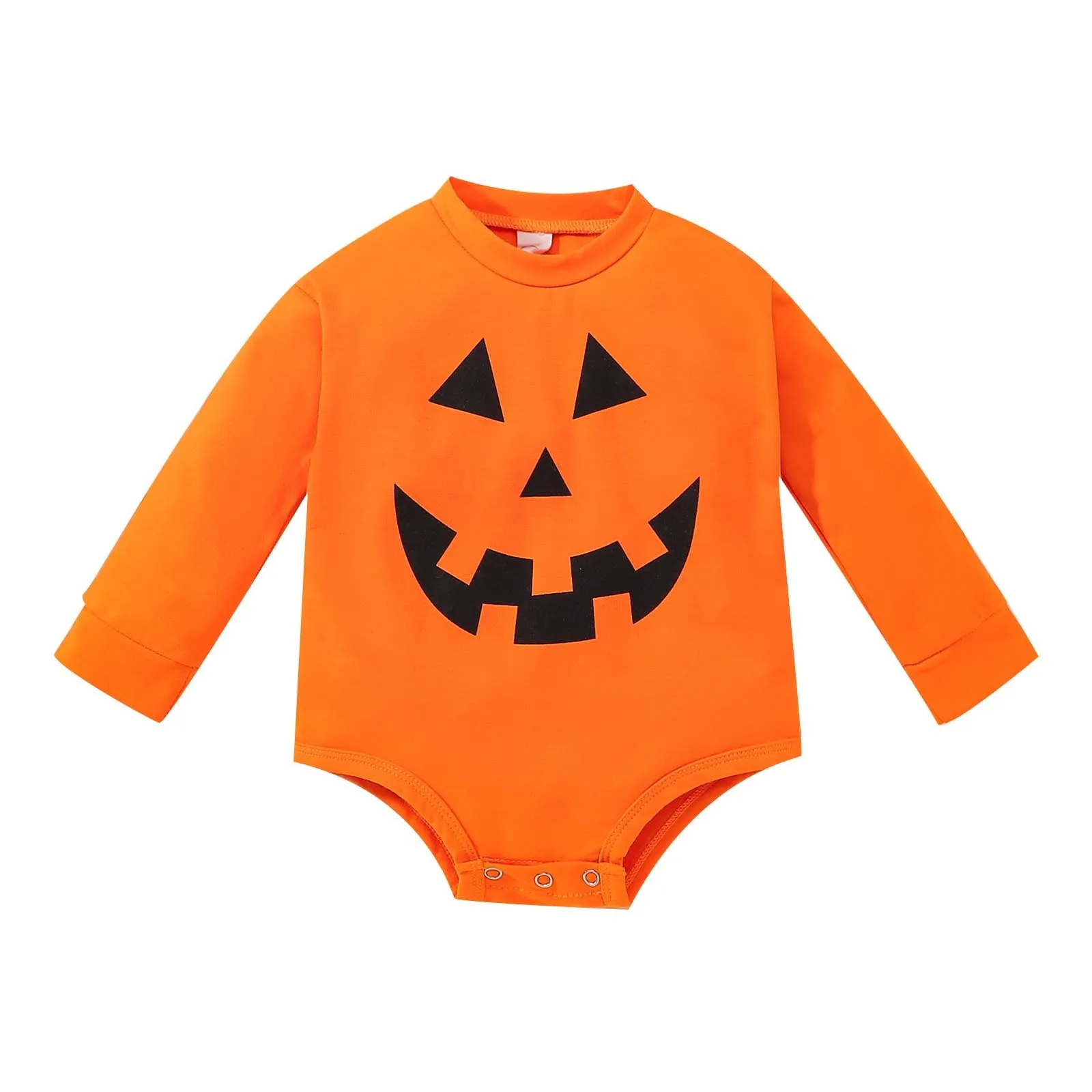 Baby Halloween triangle Rompers