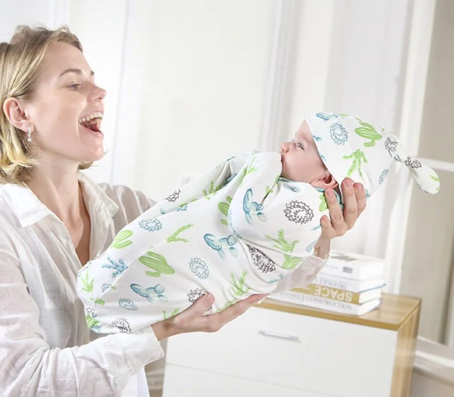 Baby Swaddle Combo - CocoMelon & PolarStag