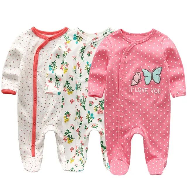 Baby Winter Rompers 3pcs  Long Sleeve clothing