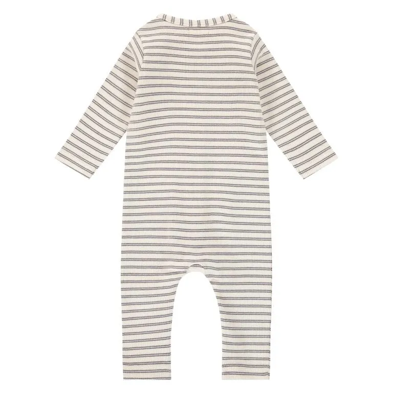 BabyFace Grey Stripe Jumpsuit