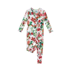 Bamboo Convertible Footie Romper - Beatrix (Floral)