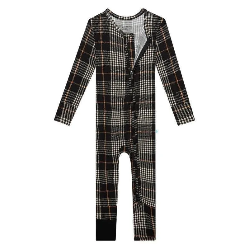 Bamboo Convertible Footie Romper - Sanders (Plaids)