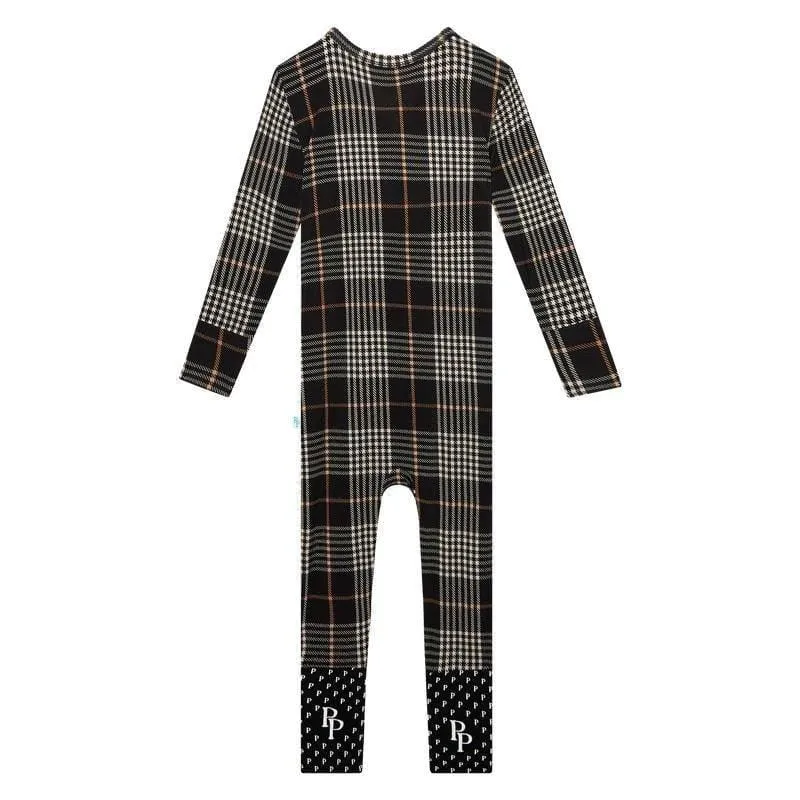 Bamboo Convertible Footie Romper - Sanders (Plaids)