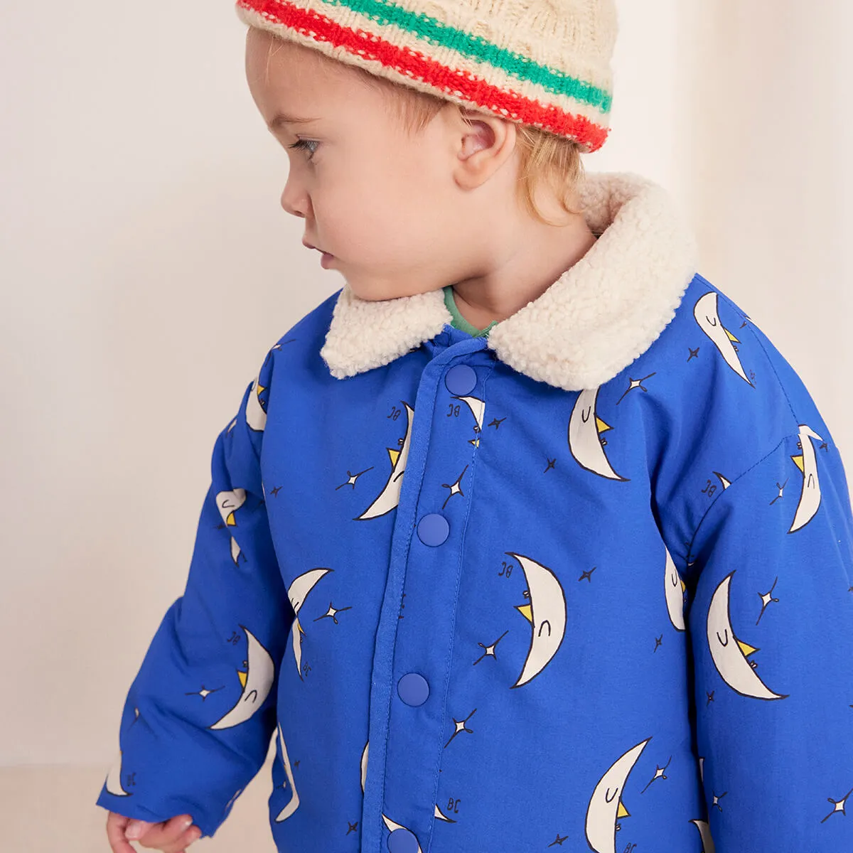 Beneath The Moon Reversible Baby Jacket by Bobo Choses - Last One In Stock - 6 Months