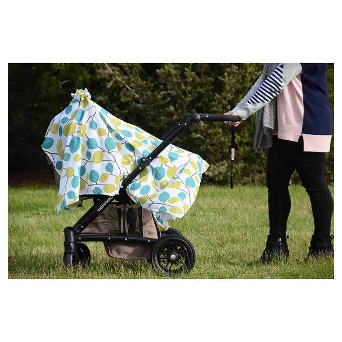 Blue Stencil Muslin & Pram Clip Pack