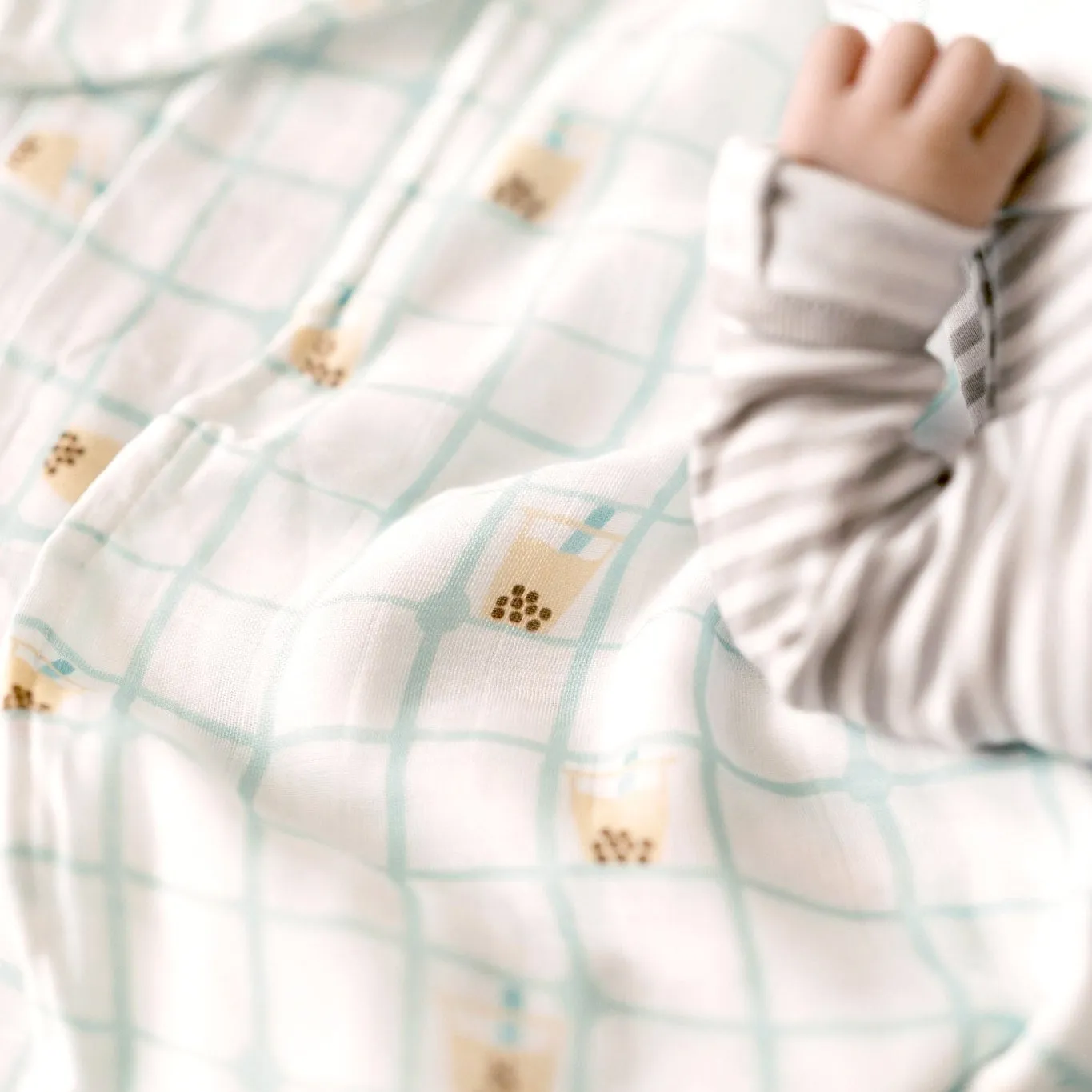 Boba Picnic Swaddle Blanket