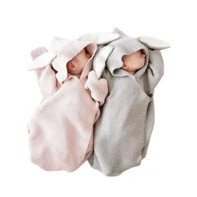 bunny ear blanket for newborn
