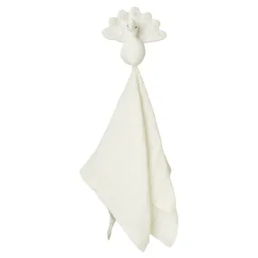 Cam Cam Copenhagen Cuddle Cloth Muslin Peacock Crème White
