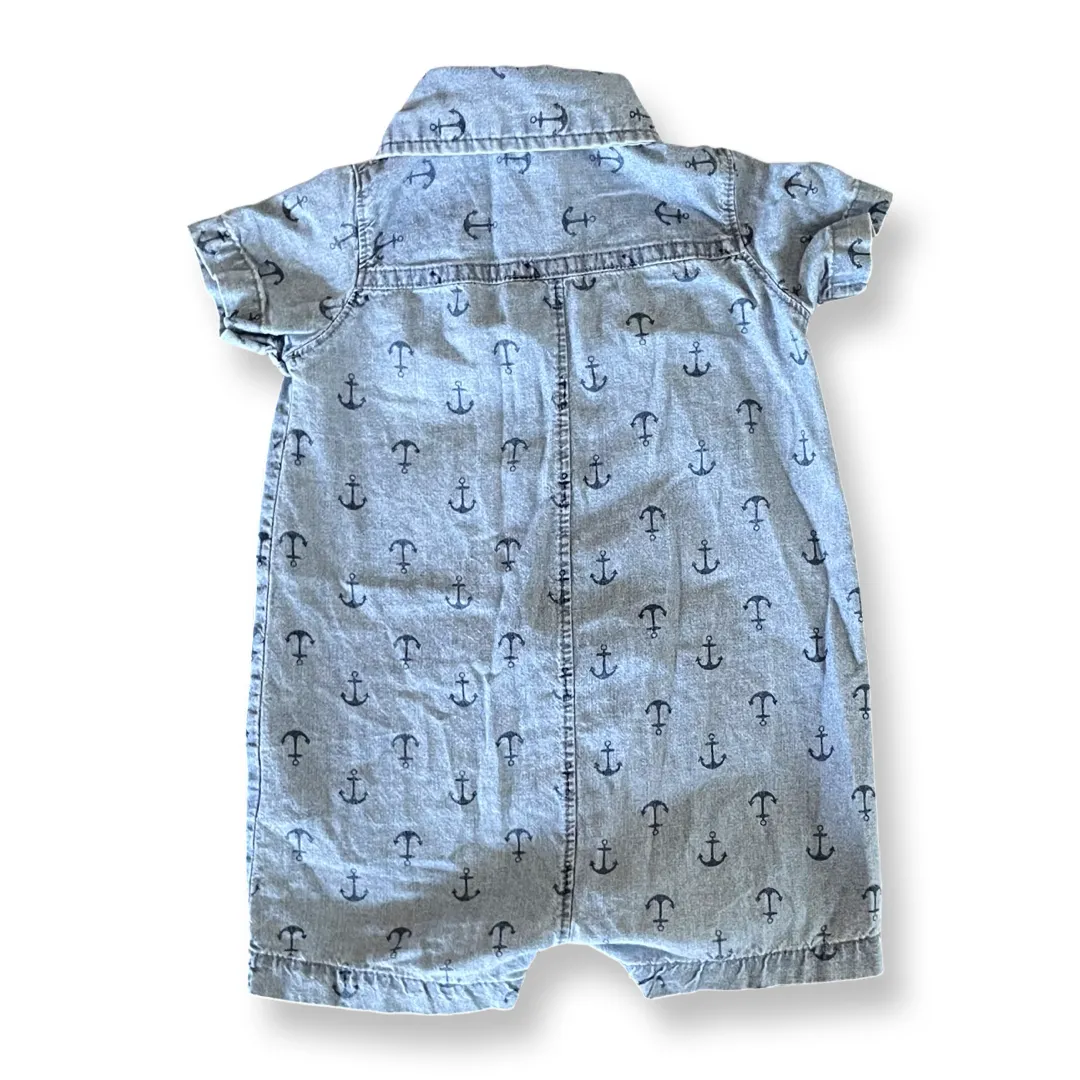 Carter's Anchors Romper - 12 mo.