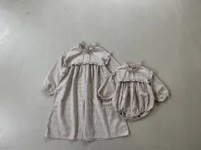 Check A-Line Dress