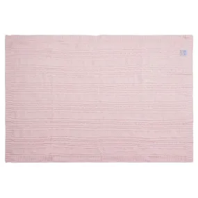 Chenille Blanket Pink