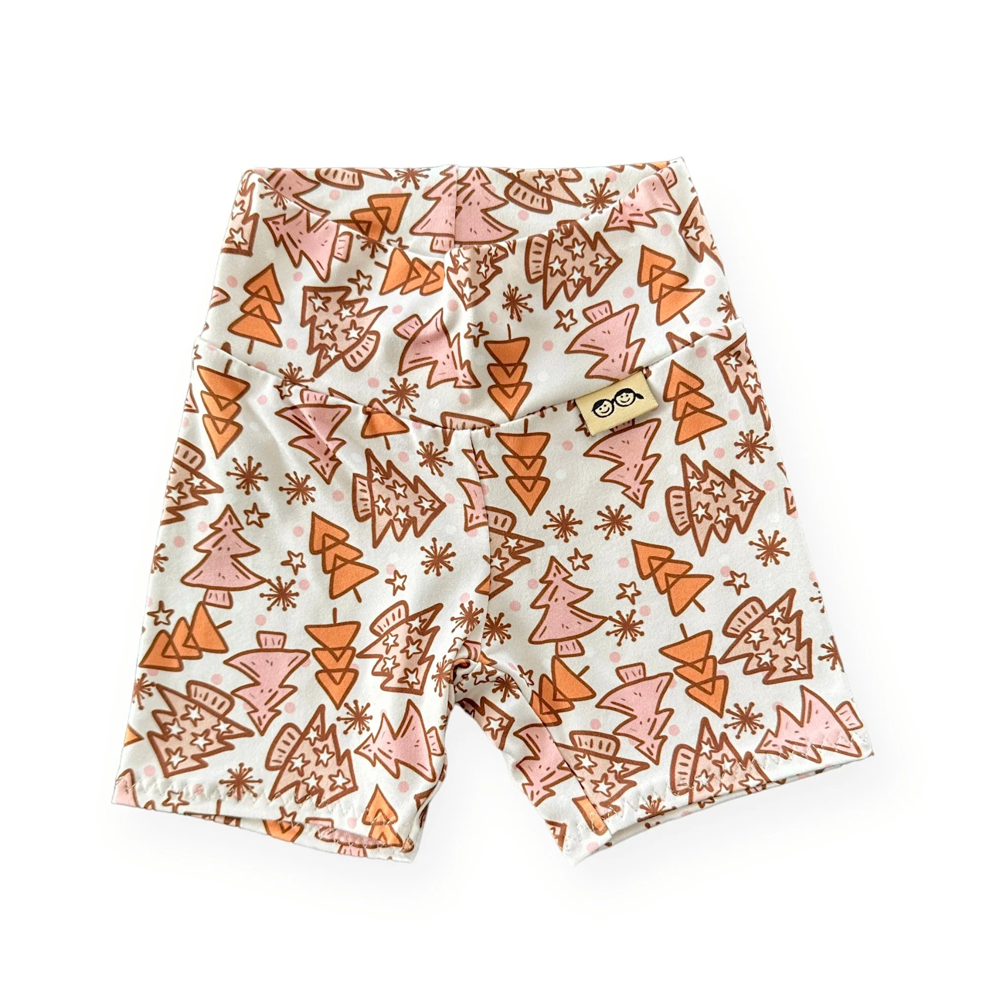 Christmas Tree Farm Biker Shorts