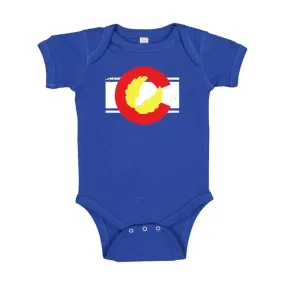 CO Flag Onesie