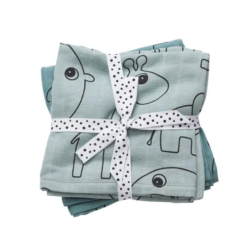 Contour Swaddle 2pk - Blue