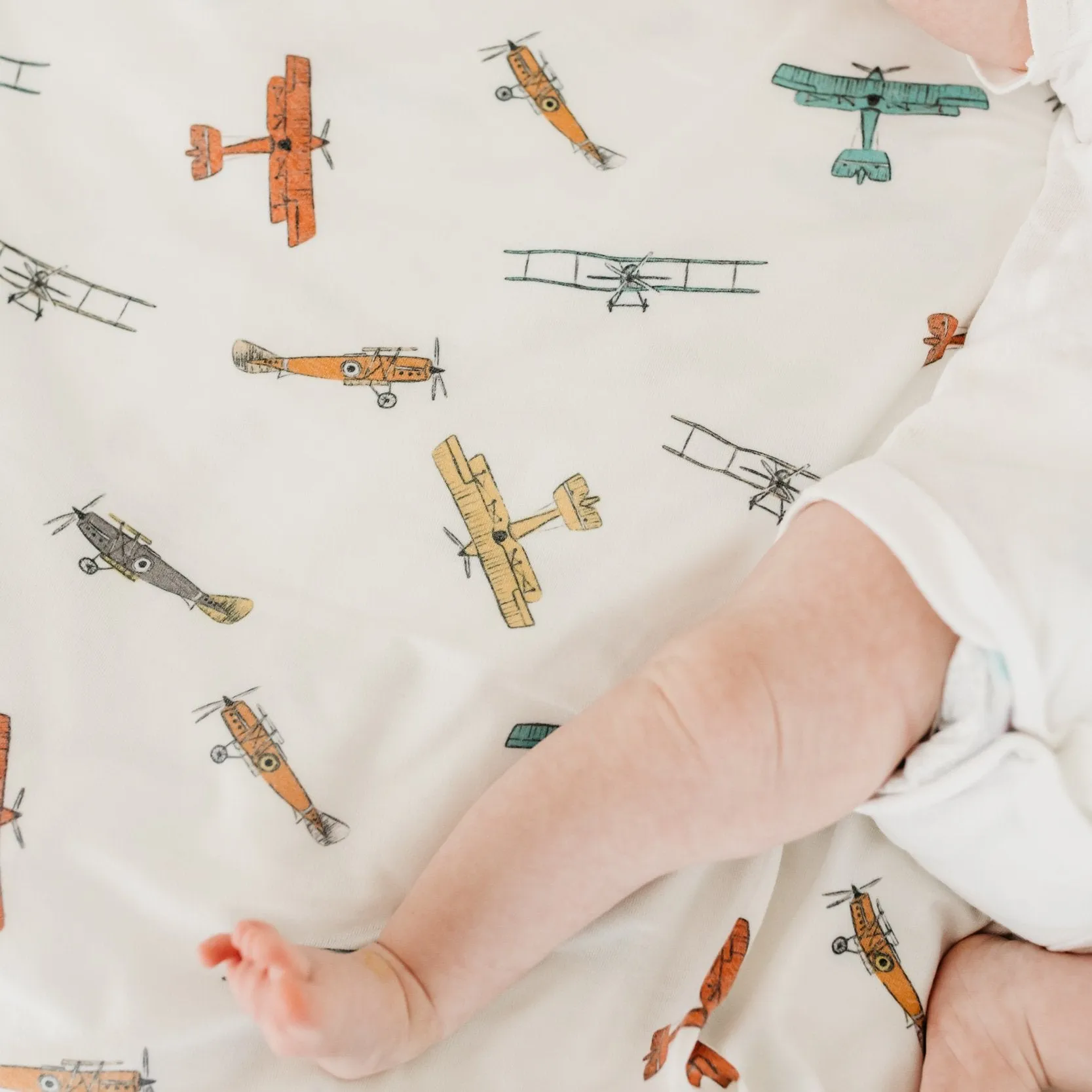 Copper Pearl Knit Swaddle Blanket | Ace