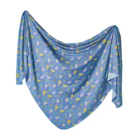 Copper Pearl Knit Swaddle Blanket | Birdie