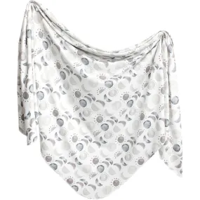 Copper Pearl Knit Swaddle Blanket | Eclipse