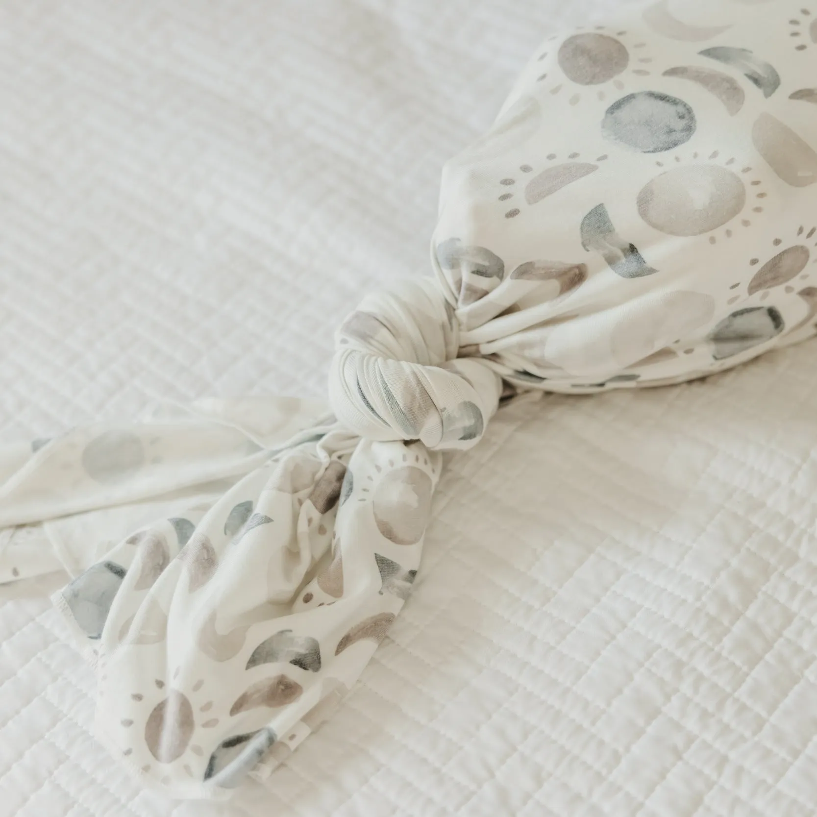 Copper Pearl Knit Swaddle Blanket | Eclipse