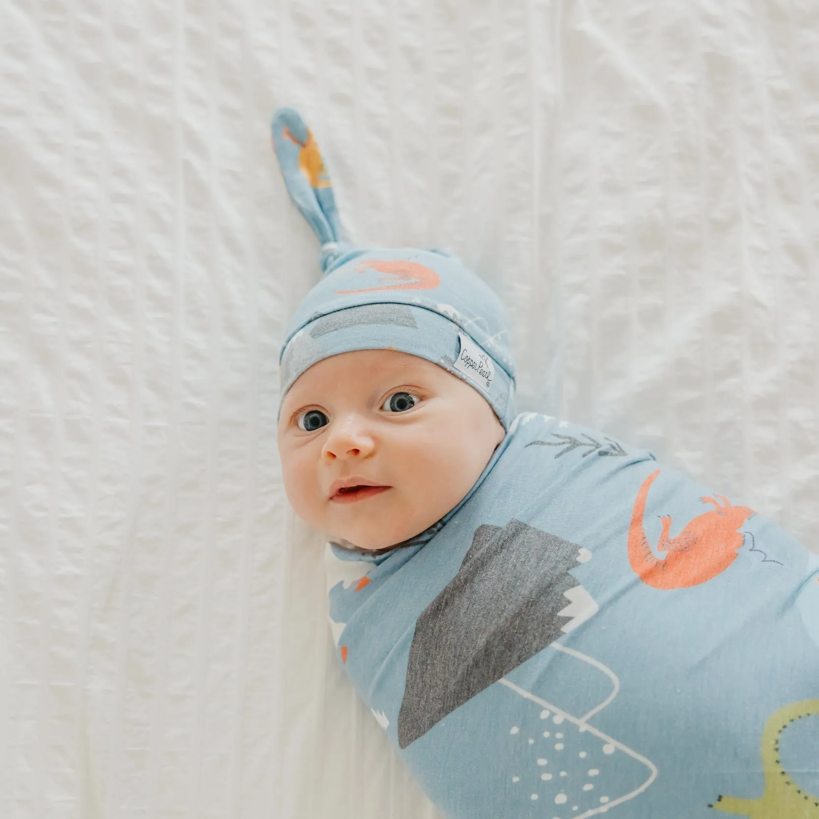 Copper Pearl Knit Swaddle Blanket | Viking