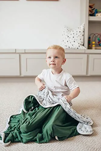 Copper Pearl Large Premium Knit Baby 3 Layer Stretchy Quilt Blanket"Alta" by Copper Pearl