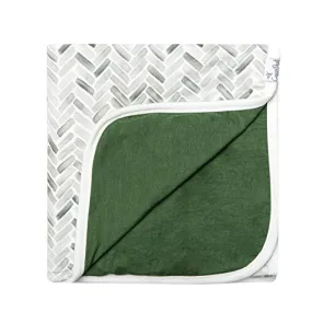 Copper Pearl Large Premium Knit Baby 3 Layer Stretchy Quilt Blanket"Alta" by Copper Pearl