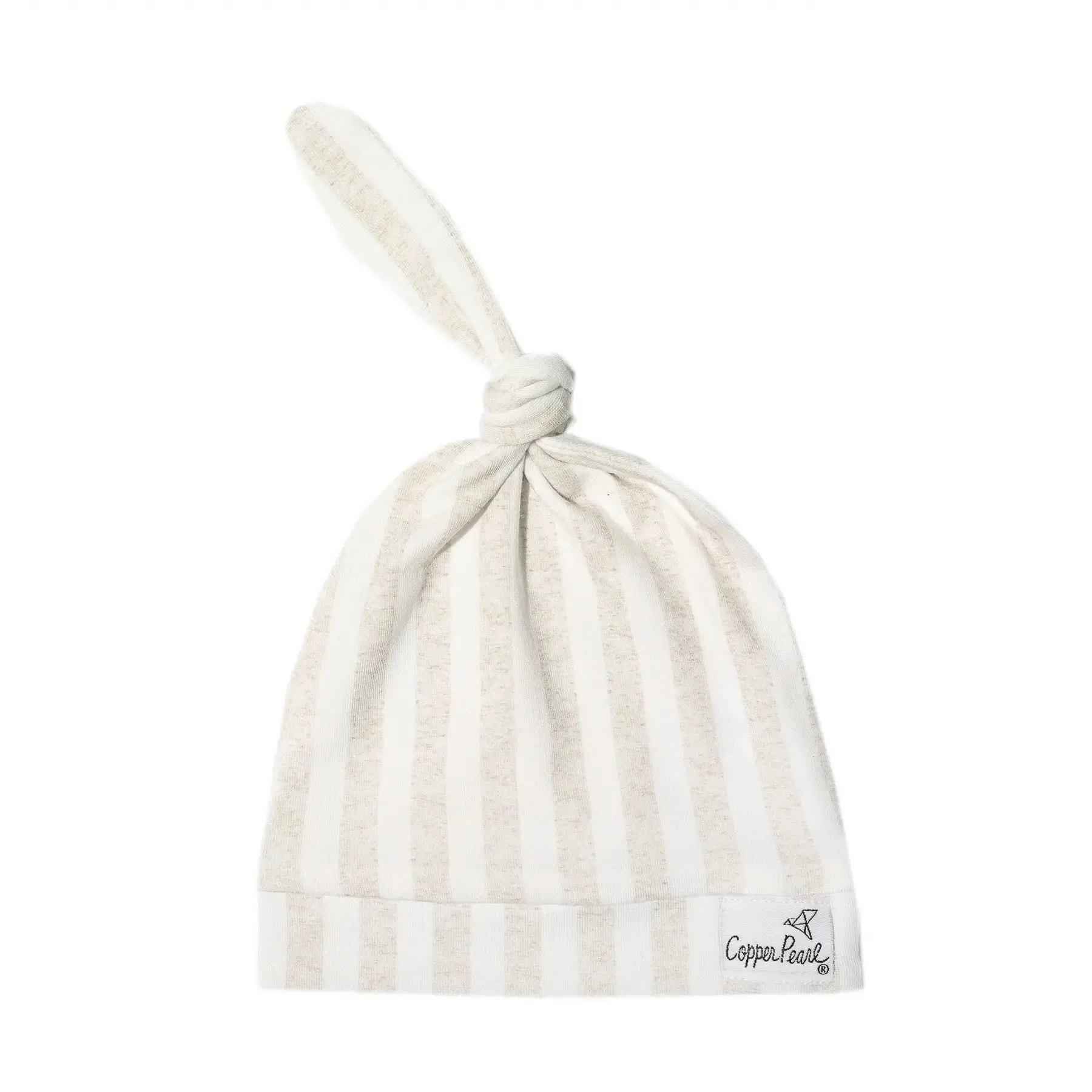 Copper Pearl Top Knot Hat - Coastal
