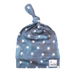 Copper Pearl Top Knot Hat-Patriot