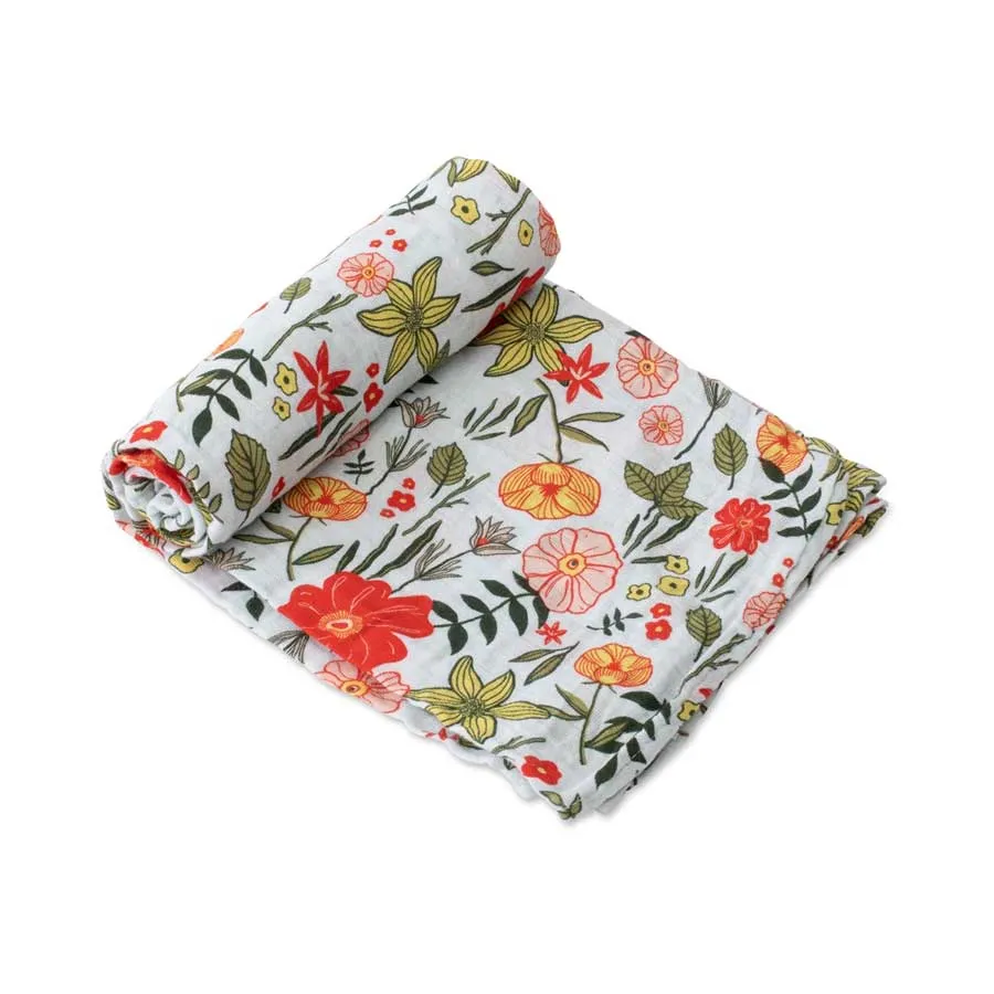 Cotton Muslin Swaddle – Primrose Patch