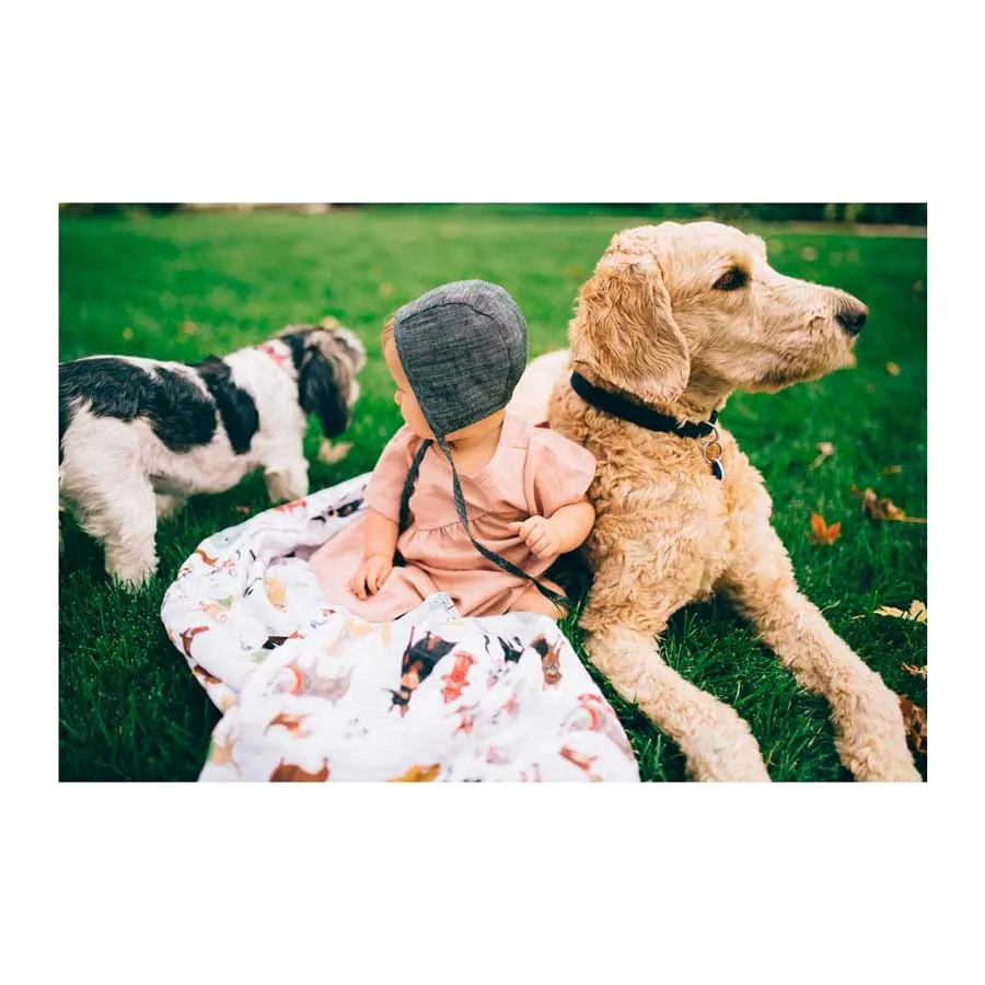 Cotton Muslin Swaddle – Woof